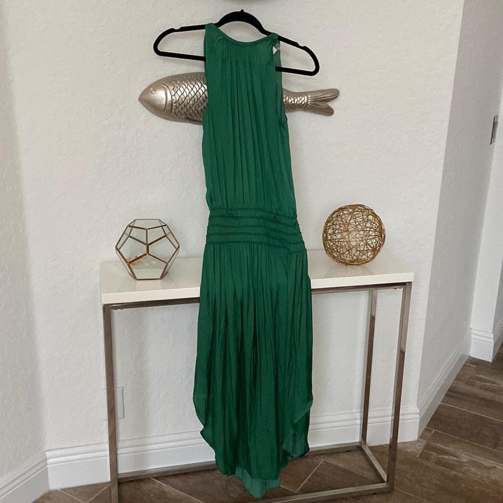 New green Ramy Brooke dress midi